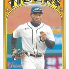 Akil Baddoo 2021 Topps Heritage Rookie #540 Detroit Tigers Baseball Card