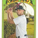 Xander Bogaerts 2021 Topps Heritage #700 Boston Red Sox Baseball Card