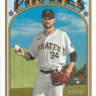 JT Brubaker 2021 Topps Heritage Rookie #646 Pittsburgh Pirates Baseball Card