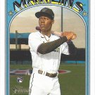 Jazz Chisholm Jr. 2021 Topps Heritage Rookie #665 Miami Marlins Baseball Card