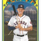 Carlos Correa 2021 Topps Heritage #666 Houston Astros Baseball Card Carlos Correa 2021 Topps Heritage #666 Houston Astros Baseball Card