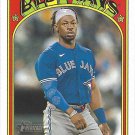 Jonathan Davis 2021 Topps Heritage #664 Toronto Blue Jays Baseball Card