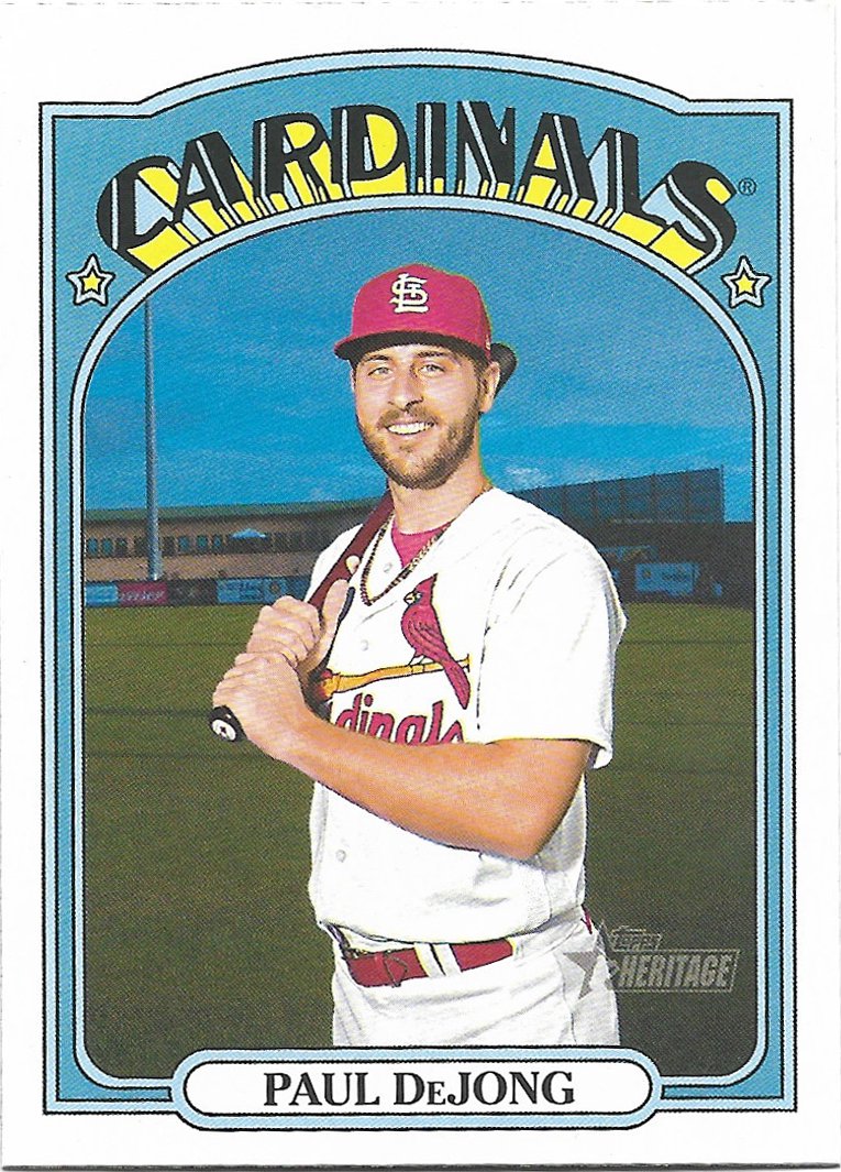  St. Louis Cardinals Baseball Cards: Paul DeJong