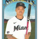 Jose Devers 2021 Topps Heritage Rookie #670 Miami Marlins Baseball Card