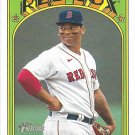 Rafael Devers 2021 Topps Heritage #645 Boston Red Sox Baseball Card