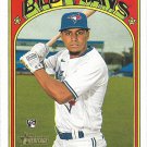 Santiago Espinal 2021 Topps Heritage Rookie #630 Toronto Blue Jays Baseball Card