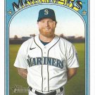 Jake Fraley 2021 Topps Heritage #625 Seattle Mariners Baseball Card