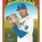 Carlos Hernandez 2021 Topps Heritage Rookie #519 Kansas City Royals Baseball Card
