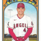 Jose Iglesias 2021 Topps Heritage #640 Los Angeles Angels Baseball Card