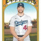 Tommy Kahnle 2021 Topps Heritage Short Print #713 Los Angeles Dodgers Baseball Card