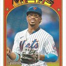 Francisco Lindor 2021 Topps Heritage #501 New York Mets Baseball Card