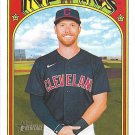 Jordan Luplow 2021 Topps Heritage #614 Cleveland Indians Baseball Card