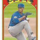 Brailyn Marquez 2021 Topps Heritage Rookie #598 Chicago Cubs Baseball Card