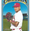 Carlos Martinez 2021 Topps Heritage #559 St. Louis Cardinals Baseball Card