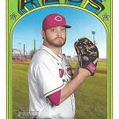 Wade Miley 2021 Topps Heritage #573 Cincinnati Reds Baseball Card