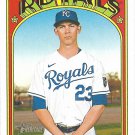 Mike Minor 2021 Topps Heritage #617 Kansas City Royals Baseball Card