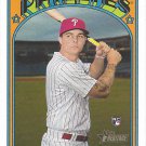 Mickey Moniak 2021 Topps Heritage Rookie #653 Philadelphia Phillies Baseball Card