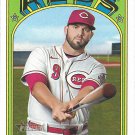 Mike Moustakas 2021 Topps Heritage #599 Cincinnati Reds Baseball Card