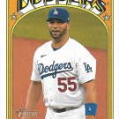 Albert Pujols 2021 Topps Heritage #687 Los Angeles Dodgers Baseball Card