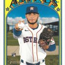 Nivaldo Rodriguez 2021 Topps Heritage Rookie #675 Houston Astros Baseball Card