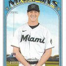 Trevor Rogers 2021 Topps Heritage Rookie #563 Miami Marlins Baseball Card