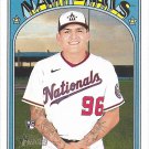 Seth Romero 2021 Topps Heritage Rookie #580 Washington Nationals Baseball Card