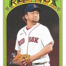 Hirokazu Sawamura 2021 Topps Heritage Rookie #615 Boston Red Sox Baseball Card
