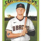 Pavin Smith 2021 Topps Heritage #570 Arizona Diamondbacks Baseball Card