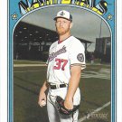 Stephen Strasburg 2021 Topps Heritage #621 Washington Nationals Baseball Card