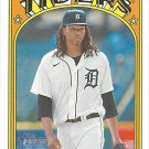 Jose Urena 2021 Topps Heritage #514 Detroit Tigers Baseball Card