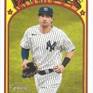 Tyler Wade 2021 Topps Heritage #534 New York Yankees Baseball Card