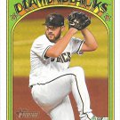 Alex Young 2021 Topps Heritage #522 Arizona Diamondbacks Baseball Card