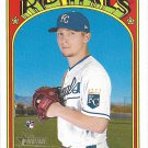 Tyler Zuber 2021 Topps Heritage Rookie #659 Kansas City Royals Baseball Card