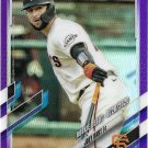 Joey Bart 2021 Topps Update Chrome Rookie Debut Purple #USC86 San Francisco Giants Baseball Card