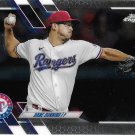 Dane Dunning 2021 Topps Update Chrome Rookie #USC9 Texas Rangers Baseball Card