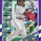 Nick Gordon 2021 Topps Update Chrome Rookie Purple #USC16 Minnesota Twins Baseball Card