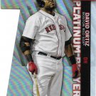 David Ortiz 2021 Topps Update Chrome Platinum Die-Cuts #CPDC-67 Boston Red Sox Baseball Card
