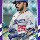 Keibert Ruiz 2021 Topps Update Chrome Rookie Debut Purple #USC47 Los Angeles Dodgers Baseball Card Keibert Ruiz 2021 Topps Update Chrome Rookie Debut Purple #USC47 Los Angeles Dodgers Baseball Card