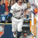 Jose Altuve 2020 Topps #602 Houston Astros Baseball Card