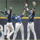 Milwaukee Brewers Roll Out The Barrel 2020 Topps #611 Baseball Team Card