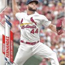 Junior Fernandez 2020 Topps Rookie #615 St. Louis Cardinals Baseball Card