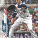 Freddie Freeman 2020 Topps #549 Atlanta Braves Baseball Card Freddie Freeman 2020 Topps #549 Atlanta Braves Baseball Card