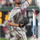 Cole Hamels 2020 Topps #610 Atlanta Braves Baseball Card Cole Hamels 2020 Topps #610 Atlanta Braves Baseball Card