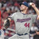 Rich Hill 2020 Topps #413 Minnesota Twins Baseball Card