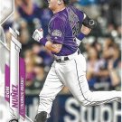 Dom Nunez 2020 Topps Rookie #456 Colorado Rockies Baseball Card