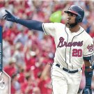 Marcell Ozuna 2020 Topps #537 Atlanta Braves Baseball Card