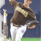 Cal Quantrill 2020 Topps #607 San Diego Padres Baseball Card