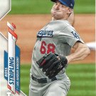 Ross Stripling 2020 Topps #546 Los Angeles Dodgers Baseball Card