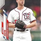 Austin Voth 2020 Topps #454 Washington Nationals Baseball Card