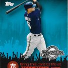 Ryan Braun 2009 Topps Topps Town #TTT30 Milwaukee Brewers Baseball Card